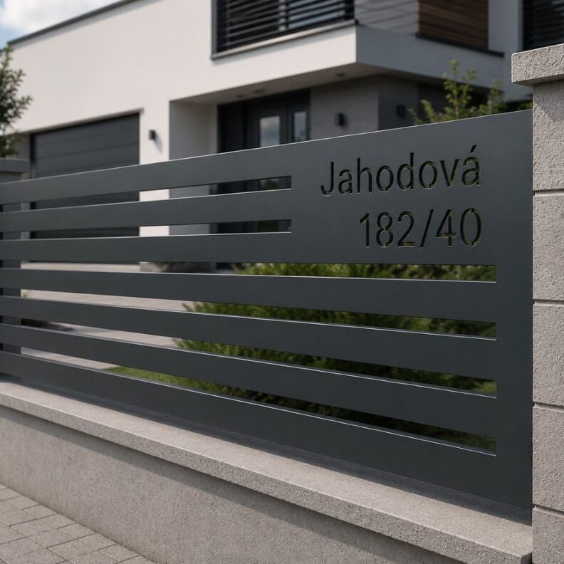 Designová plotová pole
